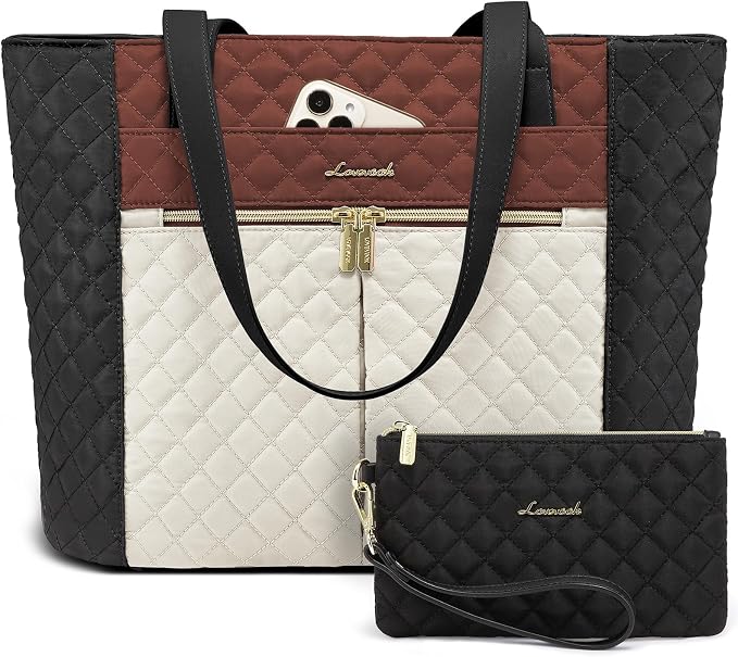 Brown-black-white Apricot(quilted)