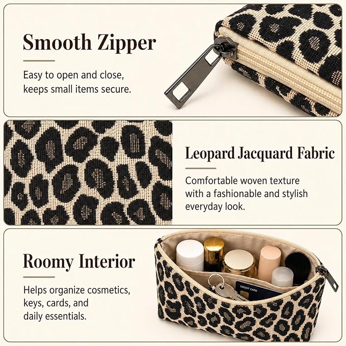 Leopard Jacquard