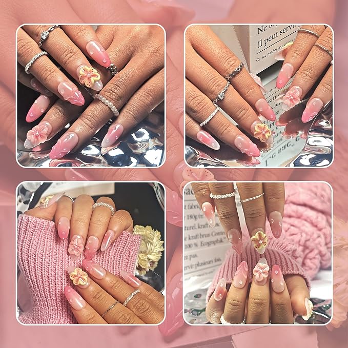 3D Floral Blush