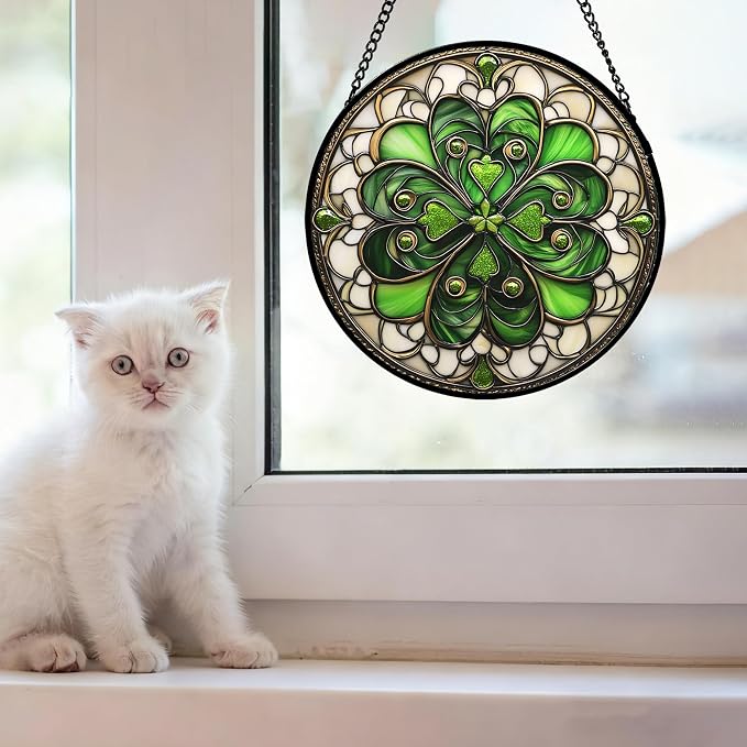 Green and White