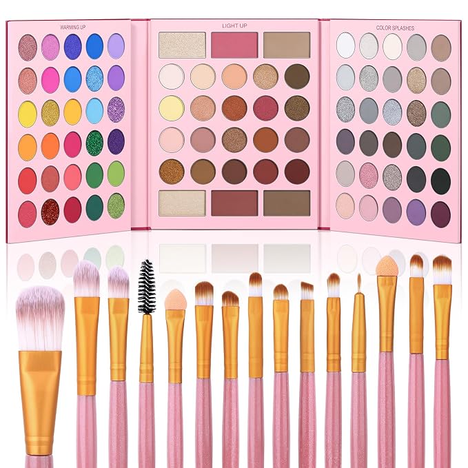 Palette D + Pink Brush