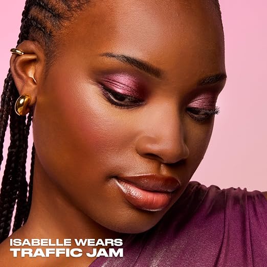 Traffic Jam (burgundy shimmer)