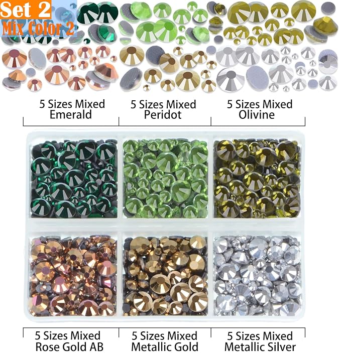 14 Colors and 5 Sizes Each Color 2