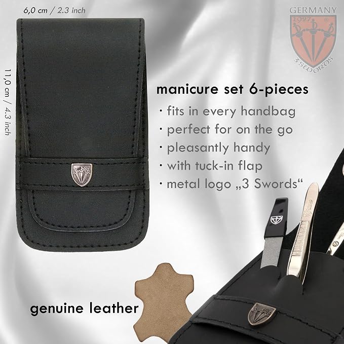 GENUINE LEATHER BLACK