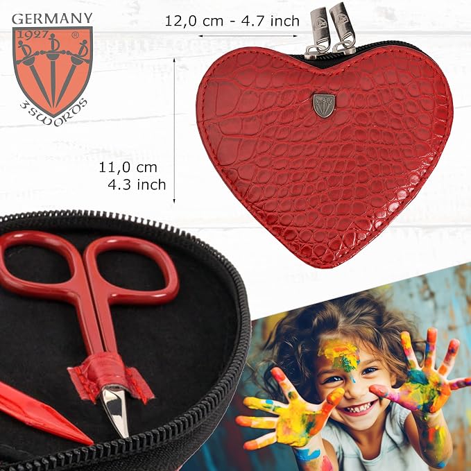 Croco Red - Children Scissors