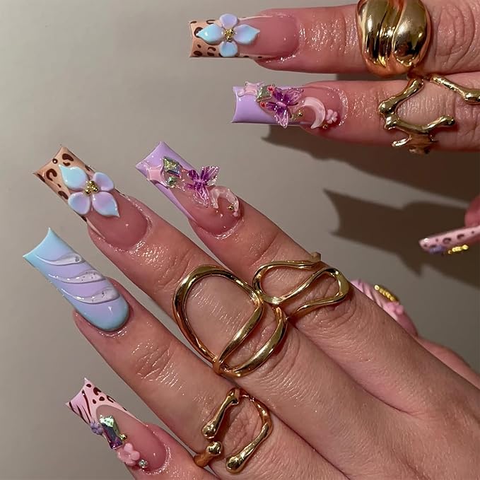 Floral Leopard