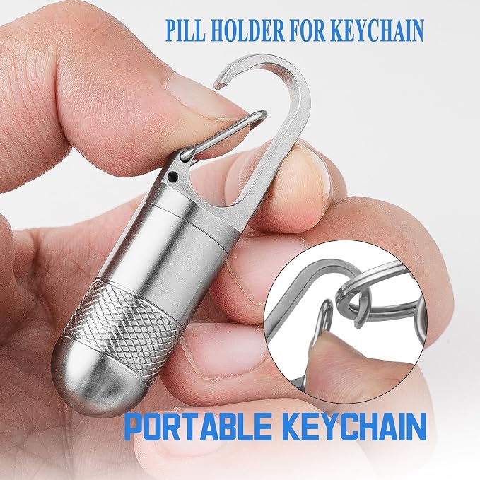 Gray Titanium Small - 1.1 Inch
