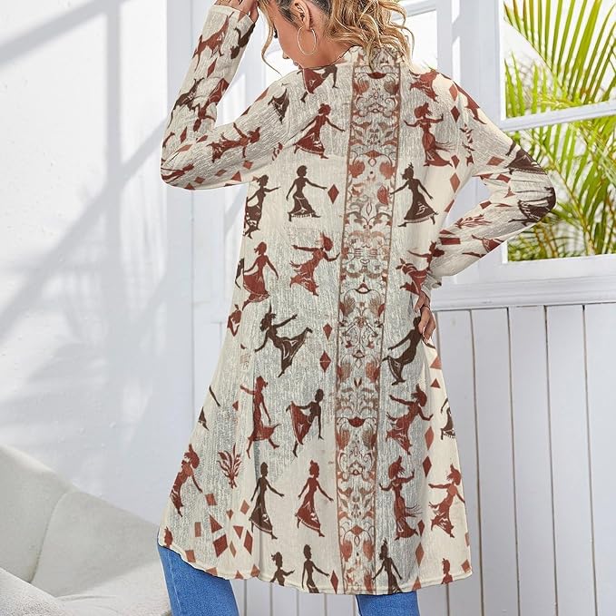 Red Aztec Pattern