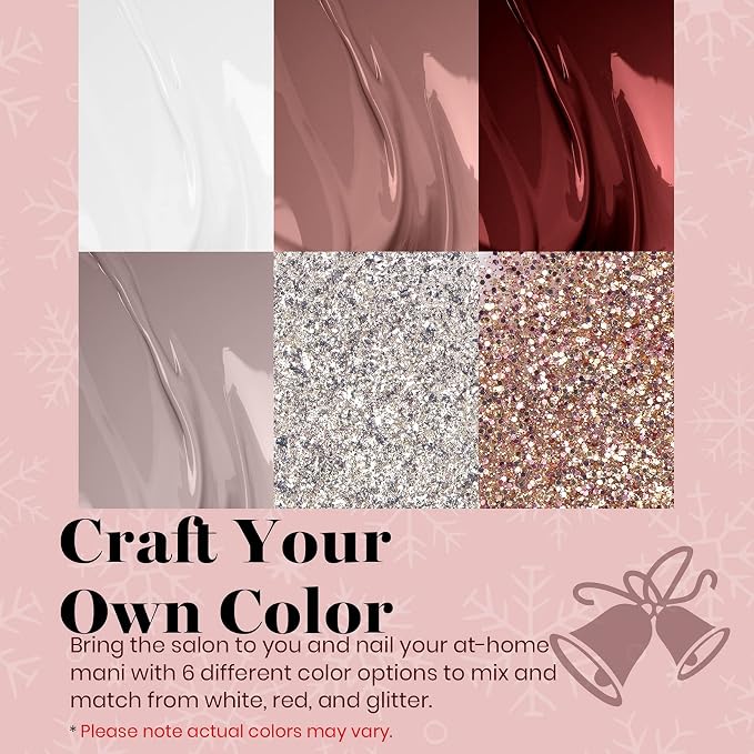 0-0-0-6 Colors Ginerbread Gel Polish Set