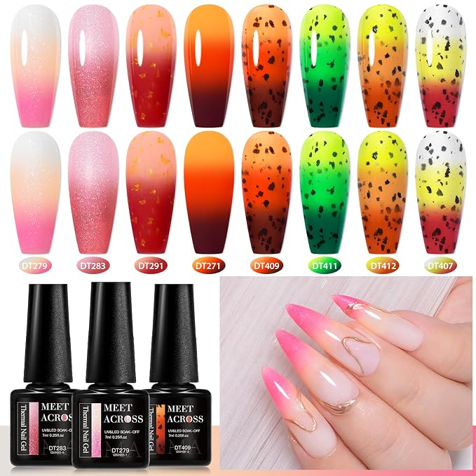 12Pcs 8 Colors Set2