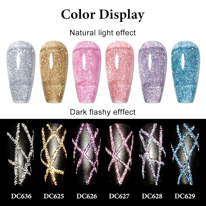 Metallic Mirror Gel Nail Polish