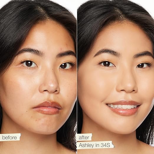 34S medium sand (medium skin with warm, golden undertones)