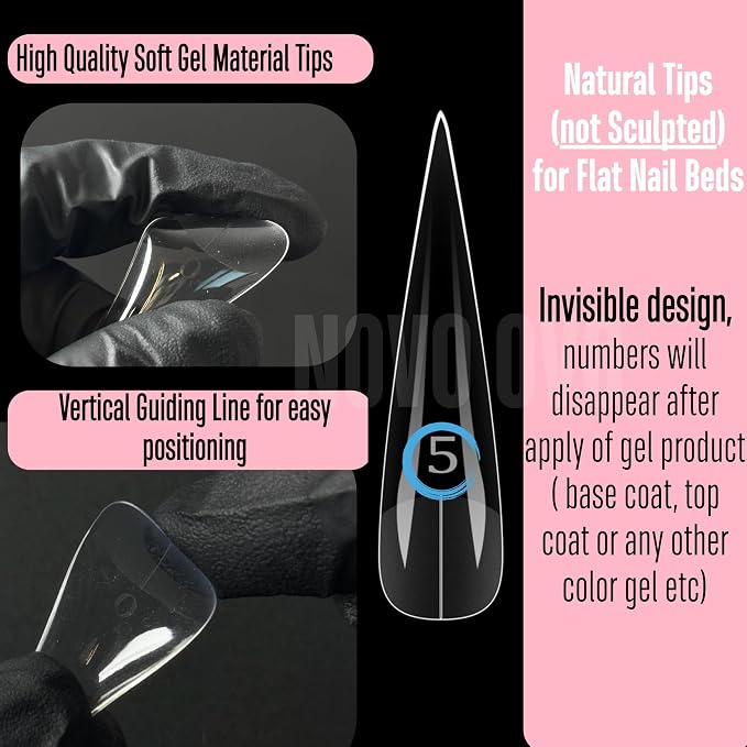 XXL Stiletto Straight Sharp