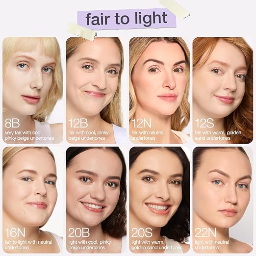 12N fair neutral (fair skin with a balance of warm & cool undertones)