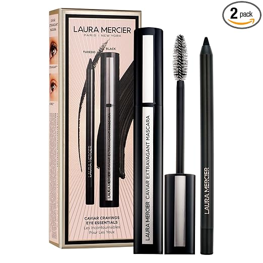 Black Eyeliner and Mascara