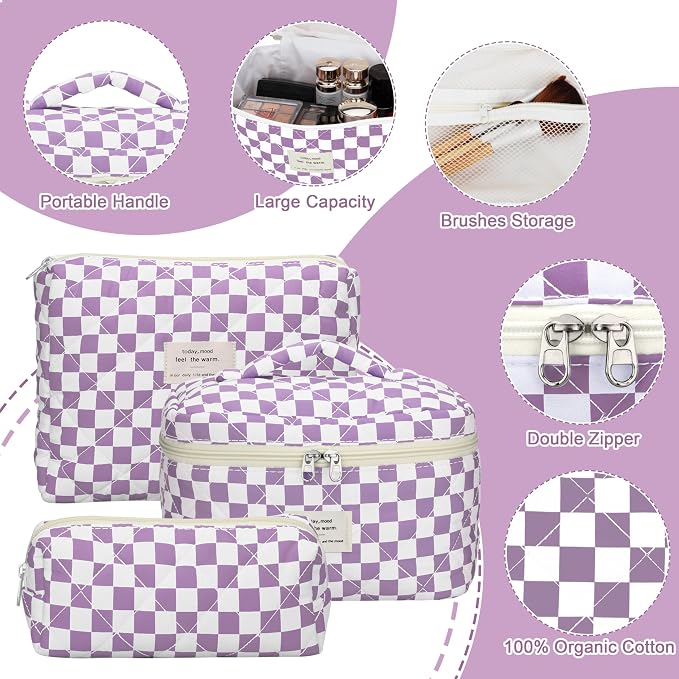 Checkered Purple