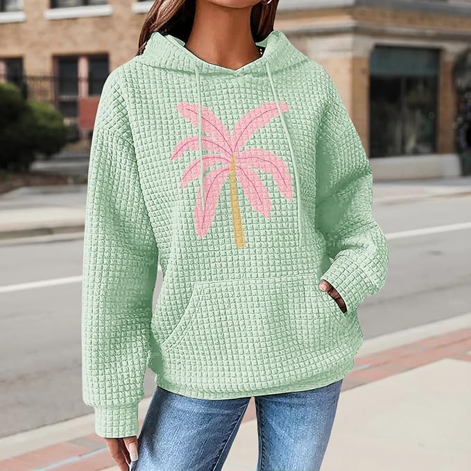 Womens Fashion Floral Print Hoodies 03