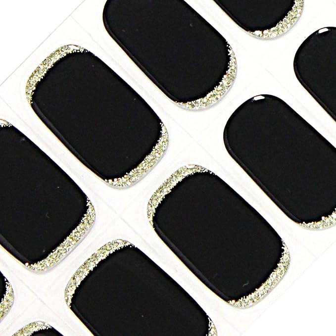 Black W/ Gold Reverse French