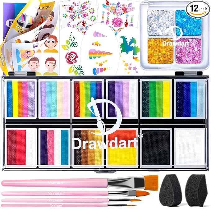 16 Colors Classic（4 Glitter）