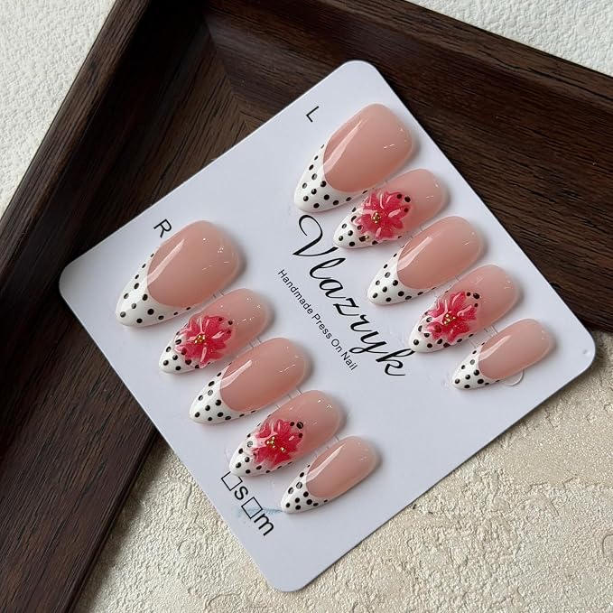 Polka dot flowers