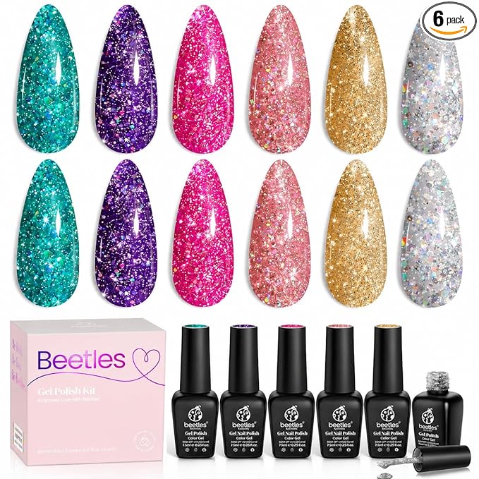 Multicolored Glitter