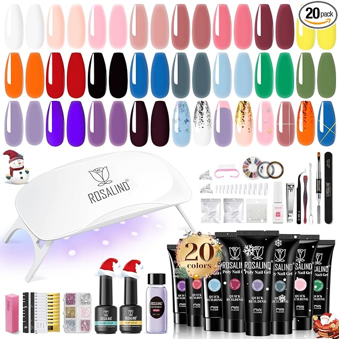 20 Color Poly Nail Gel Kit-03