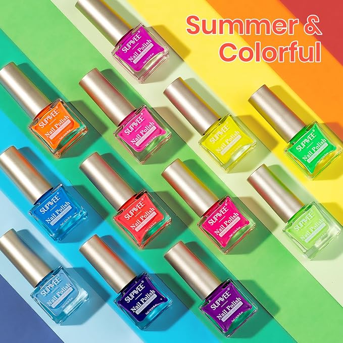 Non Gel-Rainbow Colors
