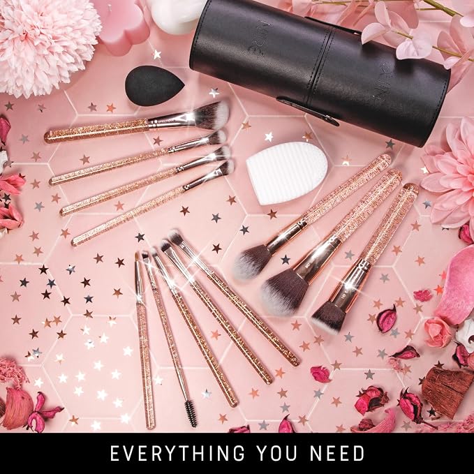 Glitter & Rose Gold