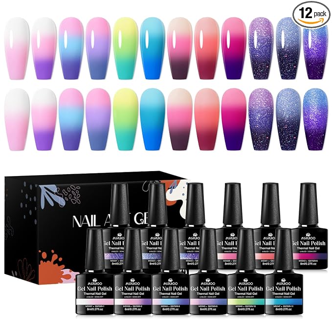 12PCS Color Change Gel-Set1