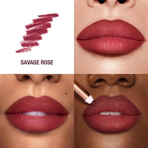 Savage Rose - warm rosy-red