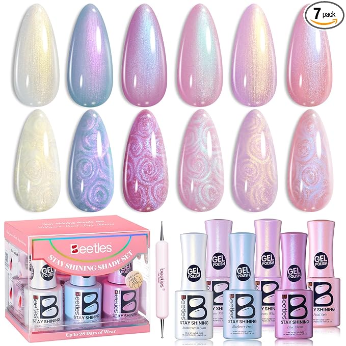 Pearly Swirl Shade Set