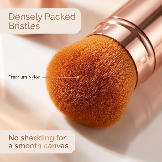 Gold with Light Brown Bristles
