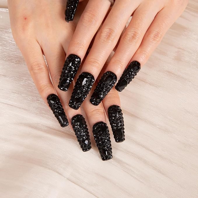 Classic Black Rhinestone