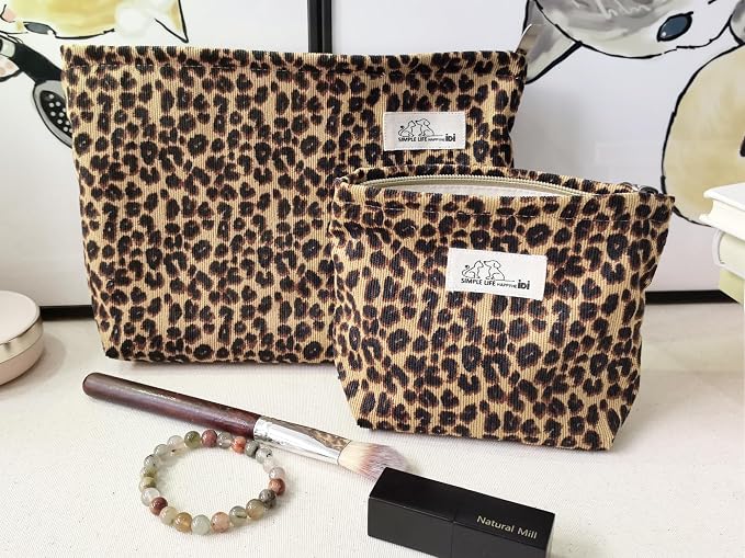 LG-Brown Leopard Corduroy-Set 2