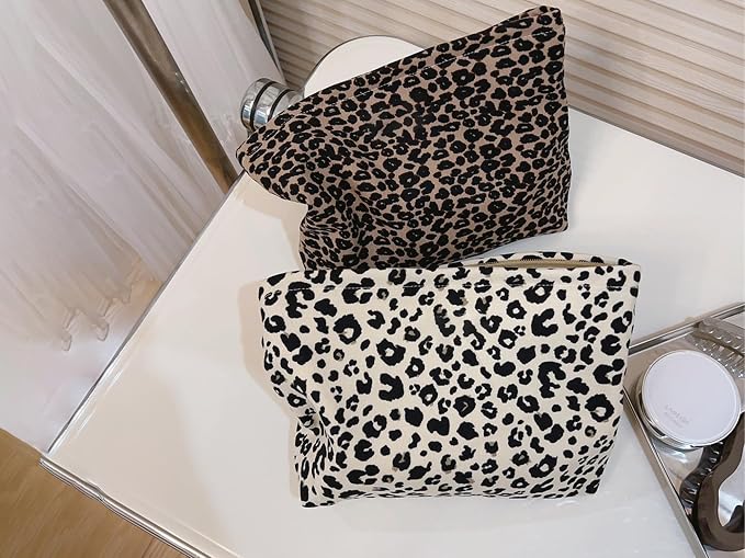 LG-Brown Leopard Twill-Large