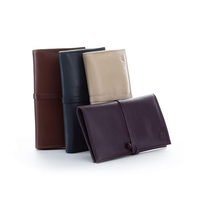 Beige Leather Roll