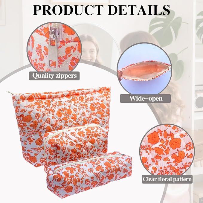 New 3Pcs orange