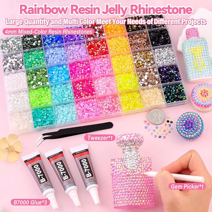 40 Colors Jelly AB| 4mm