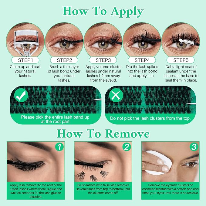 1450Pcs WL+60D+80D+100D,Cat Eye+Spike Lash Kit-10