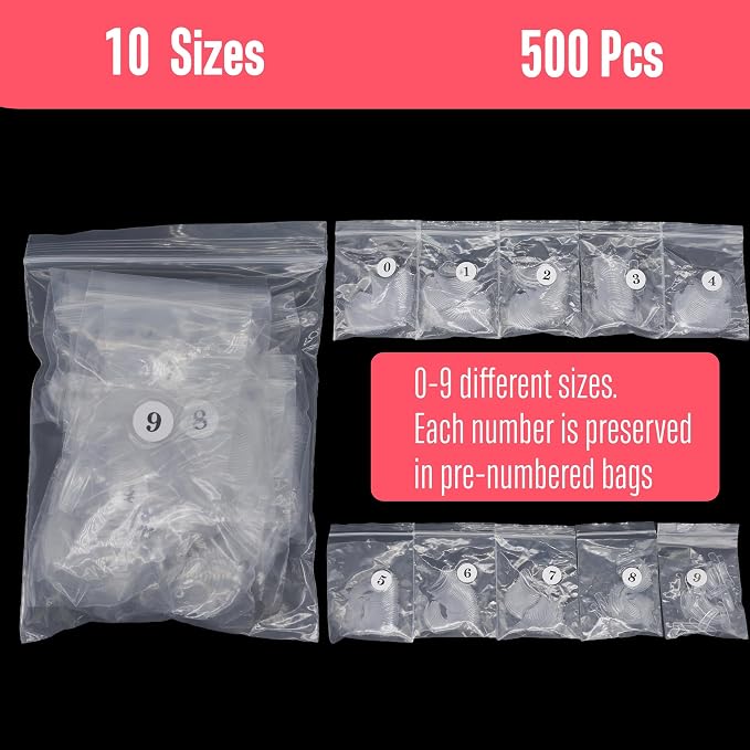 Long Hawk Curved Transparent in Bag