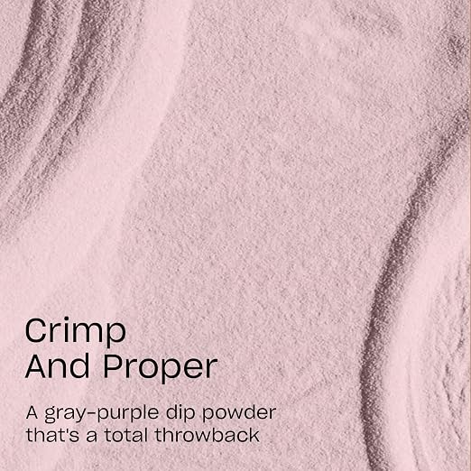 Crimp and Proper | Opaque Cool Neutral Purple