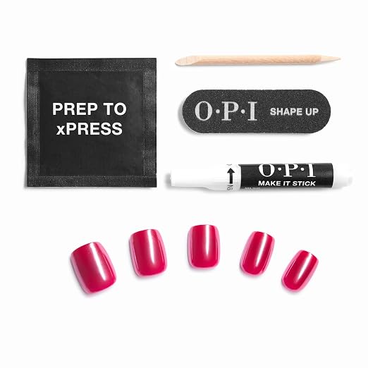Malaga Glaze | Medium Square Nail Art Effect