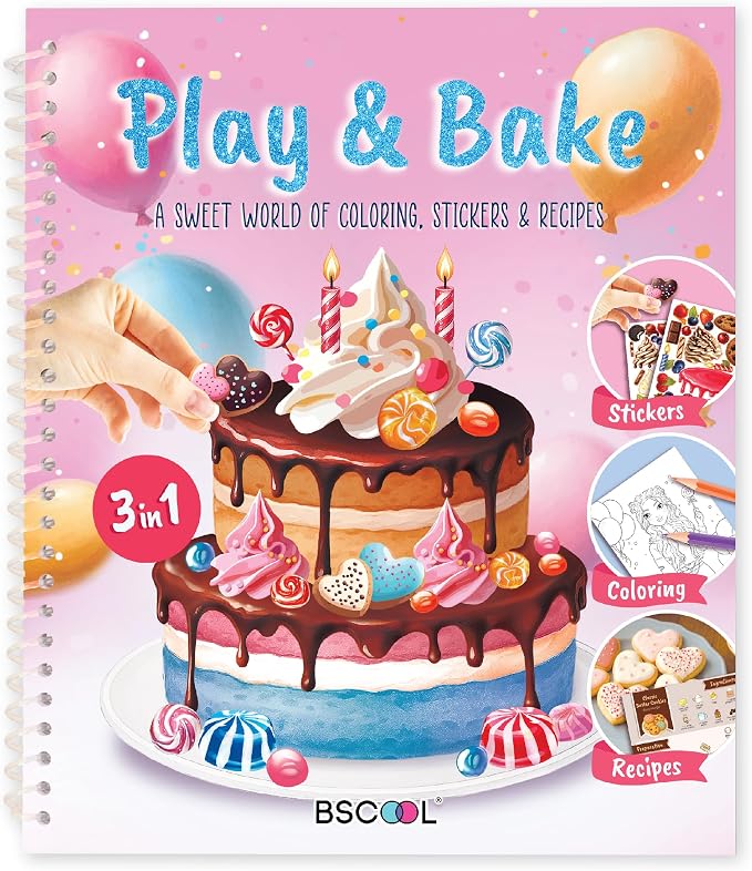 Play and Bake Activity Book