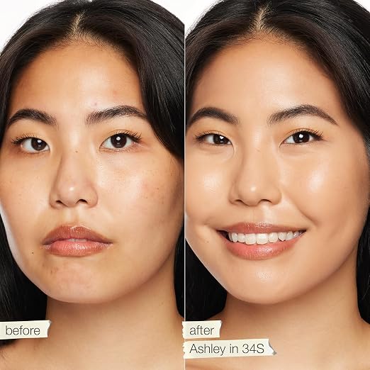 34S medium sand (medium skin with warm, golden undertones )