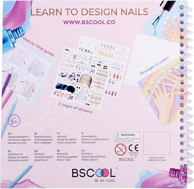 2 PCS Nail Design Studio
