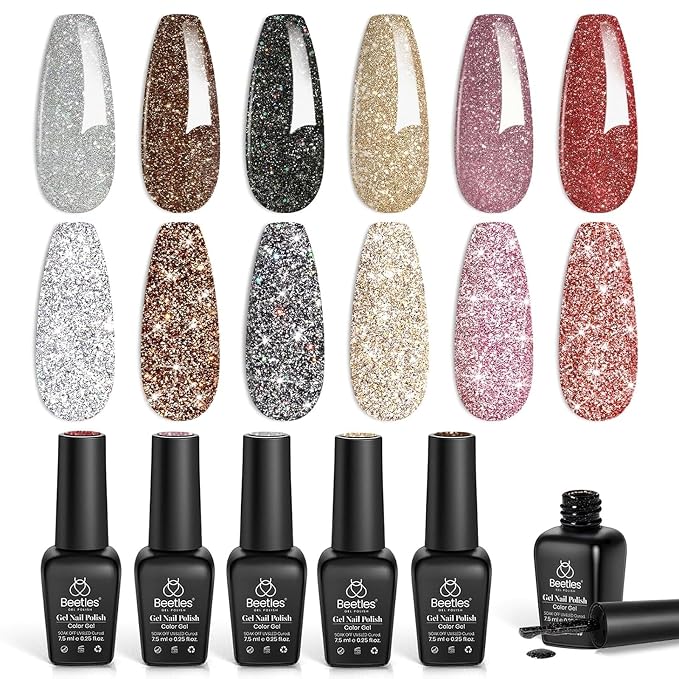 0-0-Reflective Glitter Gel Polish Set