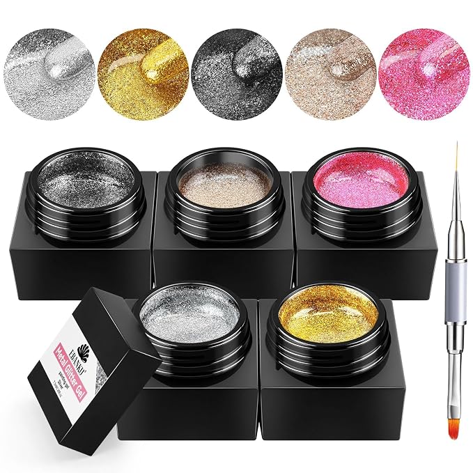 Silver, Gold, Black, Rose Gold & Pink