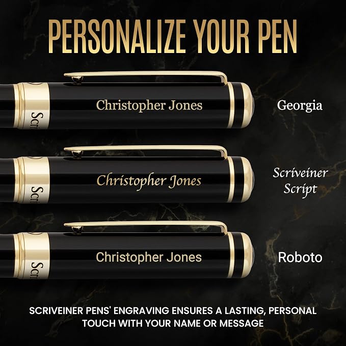 Black with Gold (Personalized)