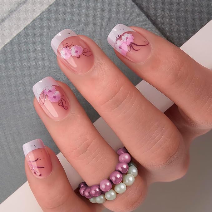 purple flowers