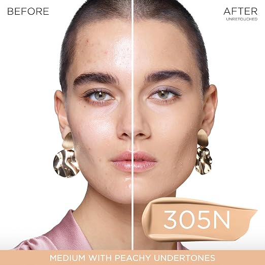 305N: Medium with Peachy Undertones
